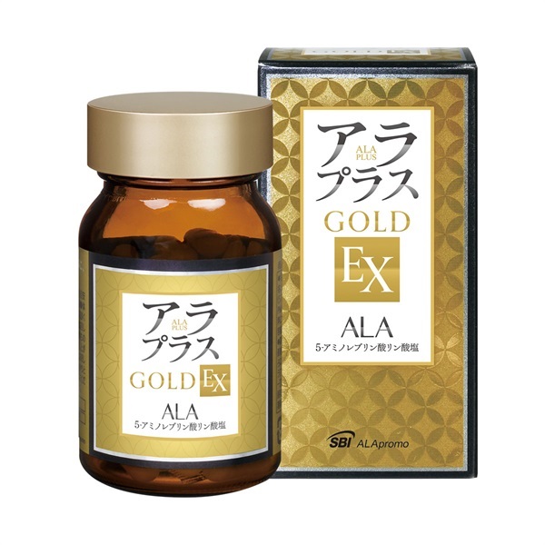 アラプラス ゴールドEX 60粒 ALA 5-アミノレブリン酸 新品10点セット