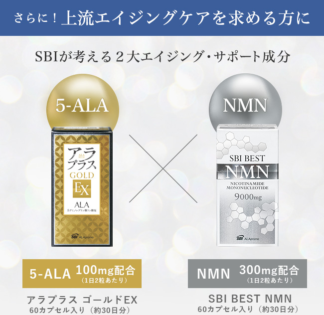 SBI ALApromo SBI BEST NMN 9000mg 60粒 5個