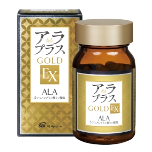 ALA  アラプラスゴールド   ✖️2瓶 楽天市場】＼ 期間限定ポイント10倍 ／ アラプラス ゴールド 90粒 30日